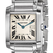 Pre-owned Cartier Midsize Tank Francaise Watch