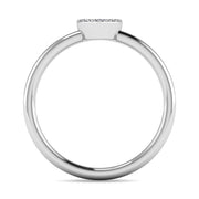 Diamond 1/20 ct tw Heart Ring in 10K White Gold
