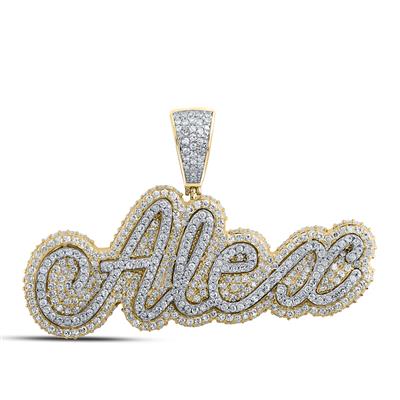 Custom Alex Drip Diamond Pendant