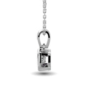Diamond Shimmering Pendant 1/50 Ct.tw Round-cut in Sterling Silver