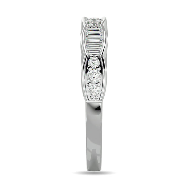 Diamond 1/3 Ct.tw Stack Band in 14K White Gold
