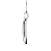 Diamond Best Friend Pendant 1/10 Ct.tw in Sterling Silver