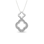 Diamond Fashion Pendant 1/20 Ct.tw in Sterling Silver