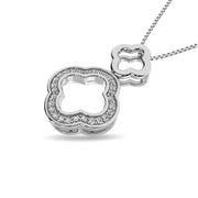 Diamond Fashion Pendant 1/20 Ct.tw in Sterling Silver