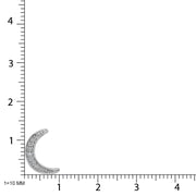 Diamond 1/10 Ct.tw Fashion Pendant in Sterling Silver