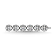Diamond 1 Ct.Tw. 10K White Gold  Tennis Bracelet