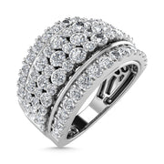 Diamond 2 Ct.Tw. Fashion Ring in 14K White Gold