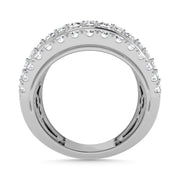 Diamond 2 Ct.Tw. Fashion Ring in 14K White Gold