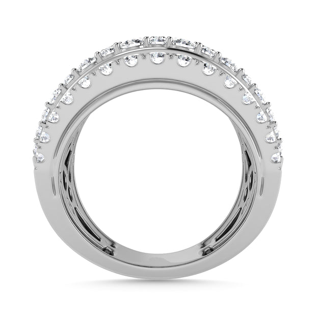 Diamond 2 Ct.Tw. Fashion Ring in 14K White Gold