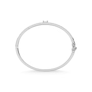 14K White Gold Diamond 1 1/2 Ct.Tw. Fashion Bangle
