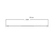 14K White Gold Diamond 2 1/3 Ct.Tw. Fashion Bracelet