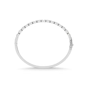 14K White Gold Diamond 1 5/8 Ct.Tw. Fashion Bangle