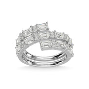 14K White Gold Diamond 2 1/5 Ct.Tw Fashion Ring