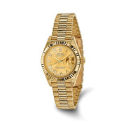 Pre-owned Rolex 18KY Lady Datejust President Watch