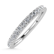 14K White Gold Lab Grown Diamond 1/2 Ct.Tw. Wedding Band