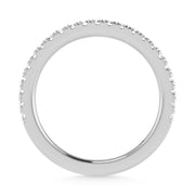 14K White Gold Lab Grown Diamond 1/3 Ct.Tw. Wedding Band