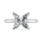 14K White Gold Lab Grown Diamond 1 Ct.Tw. Fashion Ring