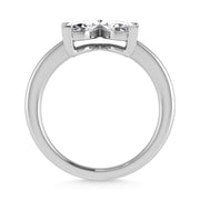 14K White Gold Lab Grown Diamond 1 Ct.Tw. Fashion Ring