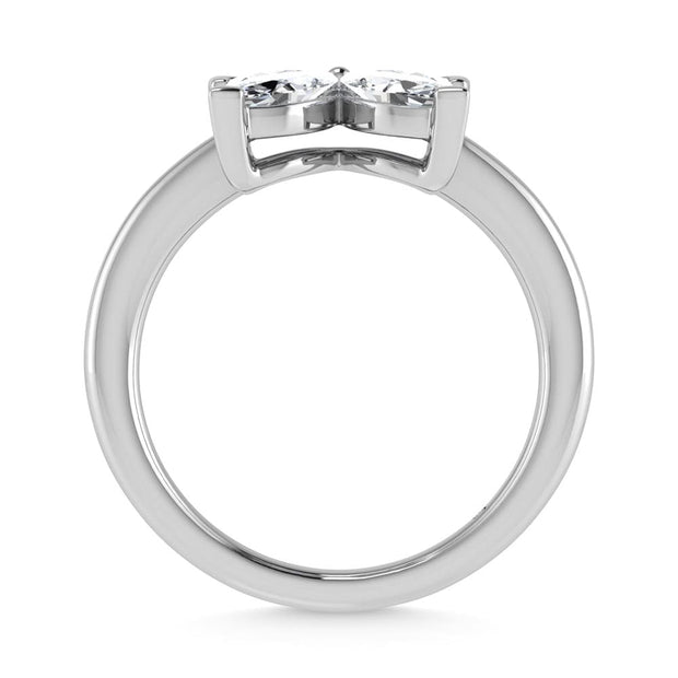 14K White Gold Lab Grown Diamond 1 Ct.Tw. Fashion Ring