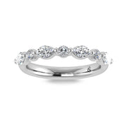 14K White Gold Lab Grown Diamond 1/2 ct.tw. Wedding Band