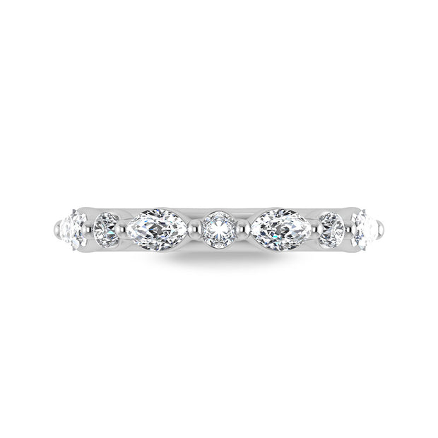 14K White Gold Lab Grown Diamond 1/2 ct.tw. Wedding Band