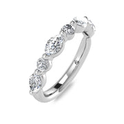 14K White Gold Lab Grown Diamond 1/2 ct.tw. Wedding Band