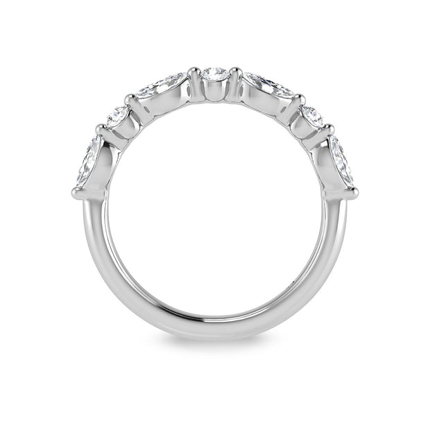 14K White Gold Lab Grown Diamond 1/2 ct.tw. Wedding Band