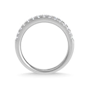 14K White Gold Lab Grown Diamond 1 Ct.Tw. Wedding Band