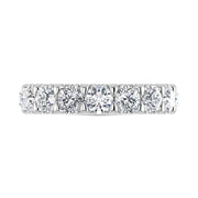 14K White Gold Lab Grown Diamond 2 3/4 Ct.Tw. Band