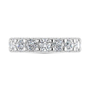 14K White Gold Lab Grown Diamond 2 5/8 Ct.Tw. Band