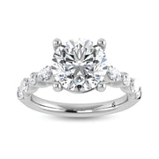 14K White Gold Lab Grown Diamond 3 5/8 Ct.Tw. Labgrown Engagement Ring