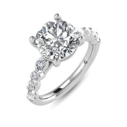 14K White Gold Lab Grown Diamond 3 5/8 Ct.Tw. Labgrown Engagement Ring