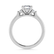 14K White Gold Lab Grown Diamond 1 1/6 Ct.Tw. Engagement Ring