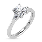 10K White Gold Lab Grown Diamond 1 1/4 Ct.Tw. Engagement Ring