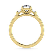 14K Yellow Gold Lab Grown Diamond 1 1/4 Ct.Tw. Engagement Ring