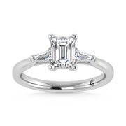 14K White Gold Lab Grown Diamond 1 1/5 Ct.Tw. Engagement Ring