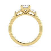 14K Yellow Gold Lab Grown Diamond 1 1/5 Ct.Tw. Engagement Ring