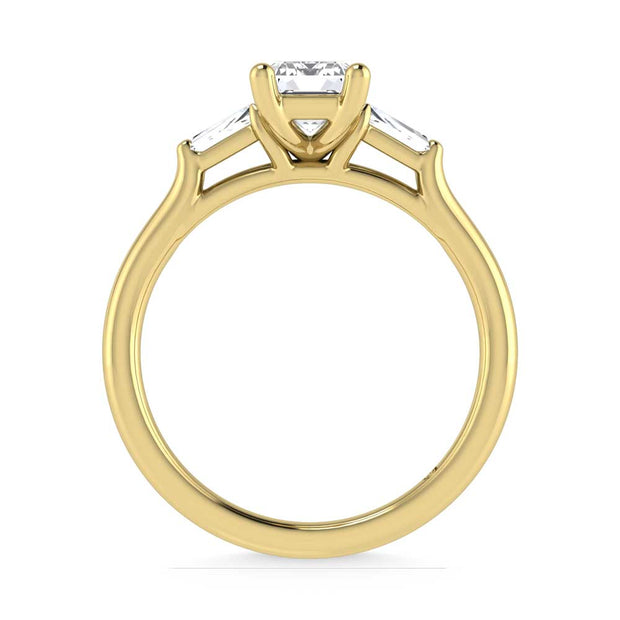 14K Yellow Gold Lab Grown Diamond 1 1/5 Ct.Tw. Engagement Ring