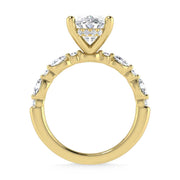 14K Yellow Gold Lab Grown Diamond 2 3/8 Ct.Tw. Engagement Ring