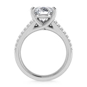 14K White Gold Lab Grown Diamond 4 1/6 Ct.Tw. Engagement Ring