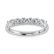 14K White Gold Lab Grown Diamond 7/8 Ct.Tw. Band