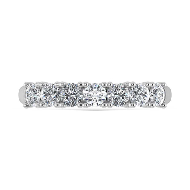 14K White Gold Lab Grown Diamond 7/8 Ct.Tw. Band