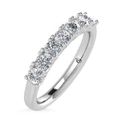 14K White Gold Lab Grown Diamond 7/8 Ct.Tw. Band