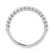 14K White Gold Lab Grown Diamond 1/4 Ct.Tw. Stackable Band