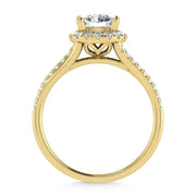 10K Yellow Gold Lab Grown Diamond 1 1/4 Ct.Tw. Engagement Ring