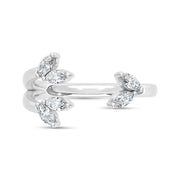 14K White Gold Lab Grown Diamond 1/3 Ct.Tw. Fashion Ring