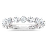 14K White Gold Lab Grown Diamond 1 Ct.Tw. Anniversary Band