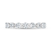 14K White Gold Lab Grown Diamond 1 Ct.Tw. Anniversary Band