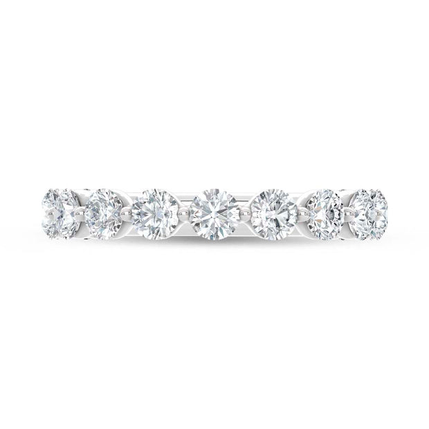14K White Gold Lab Grown Diamond 1 Ct.Tw. Anniversary Band