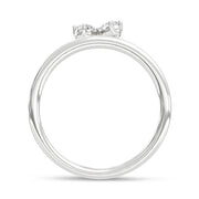 14K White Gold Lab Grown Diamond  1/2 Ct.Tw. Fashion Ring